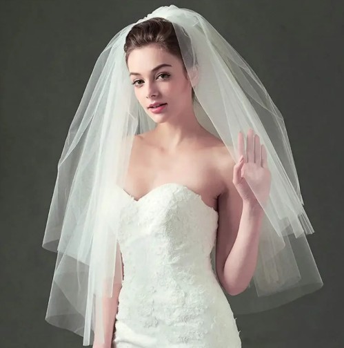 Braut Schleier Hochzeit Schleier Janne in Weiß