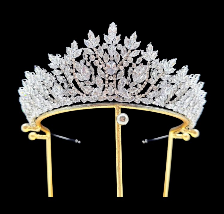 Zirkon Braut Krone Janett Kopfschmuck