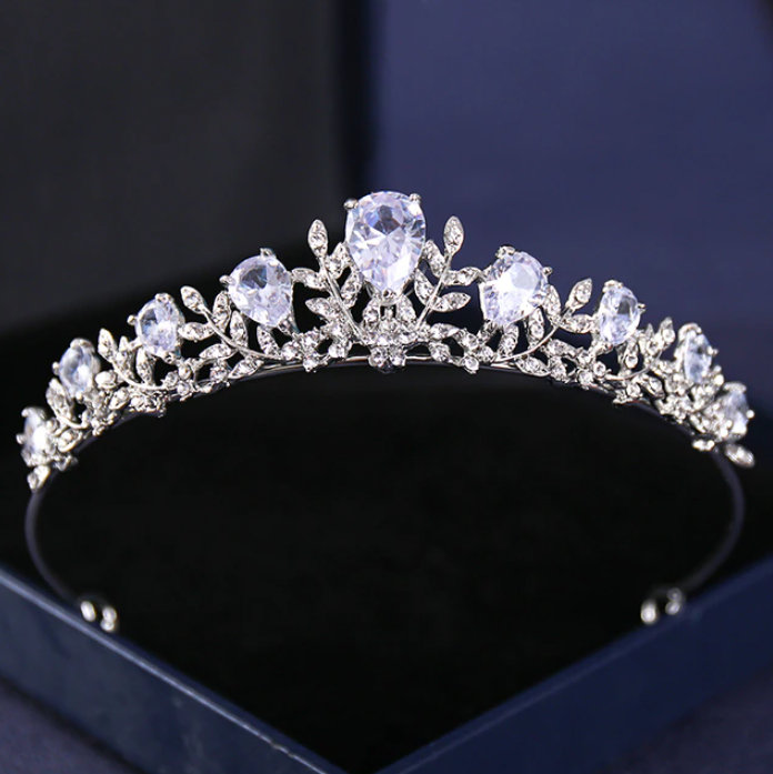 Barock Vintage Braut Tiara Benita