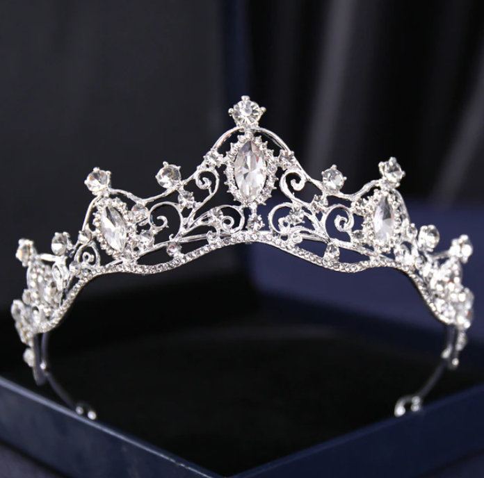 Barock Vintage Braut Tiara Brooke