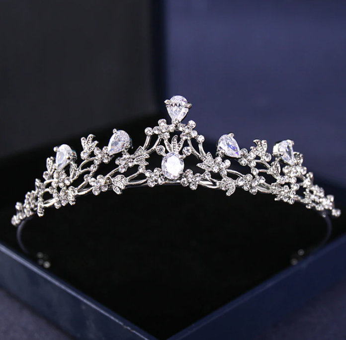 Barock Vintage Braut Tiara Barbara