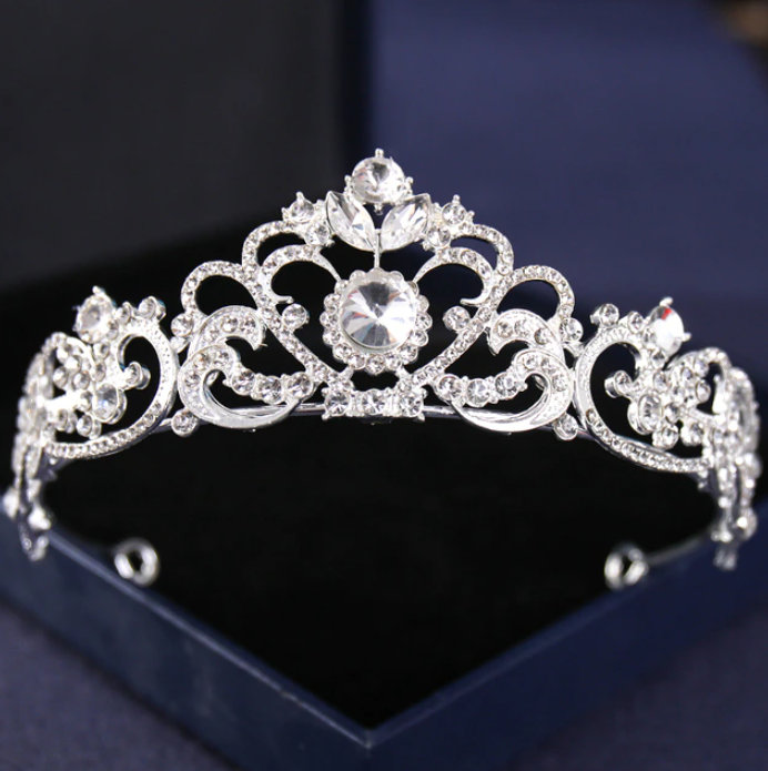 Barock Vintage Braut Tiara Bente