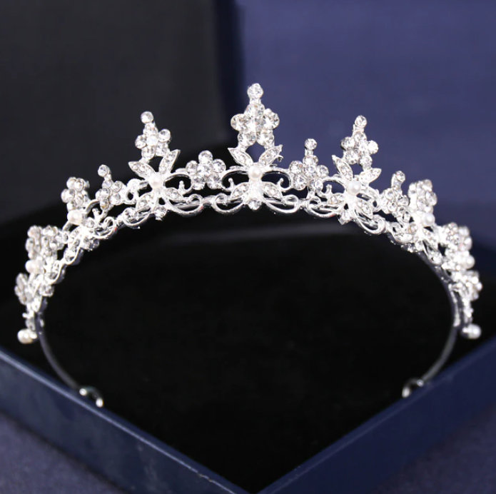 Barock Vintage Braut Tiara Beverly